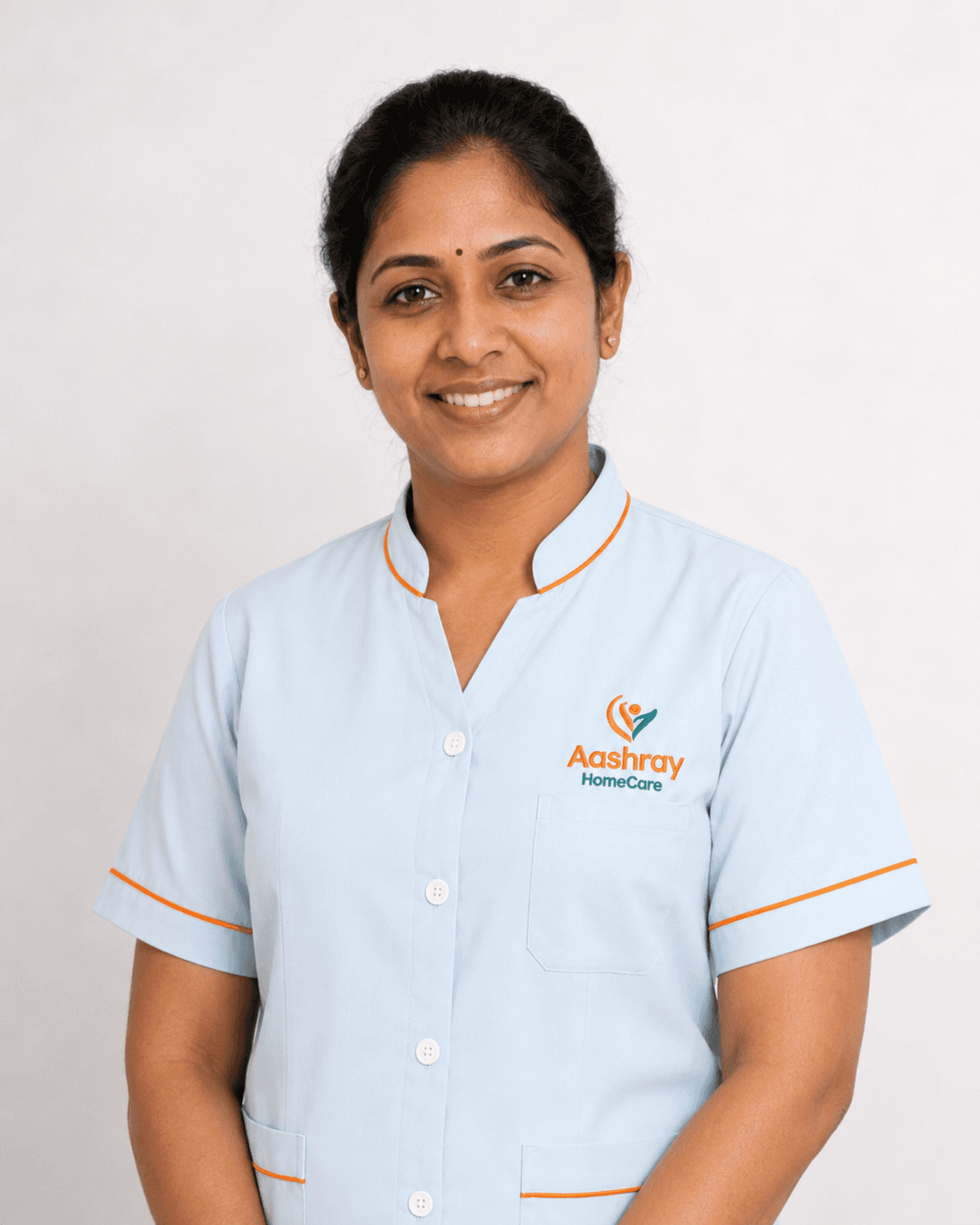 An Aashray registered nurse